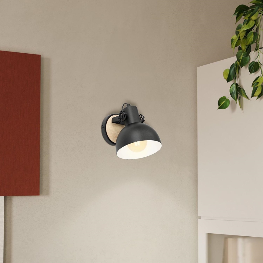 Eglo - Zidna lampa 1xE27/28W/230V - FSC sertifikovano