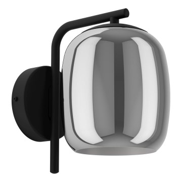 Eglo - Zidna lampa 1xE27/28W/230V sivo
