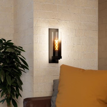 Eglo - Zidna lampa 1xE27/40W/230V crno