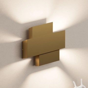 Eglo - Zidna lampa 1xE27/40W/230V zlatna