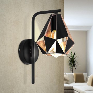 Eglo - Zidna lampa 1xE27/60W/230V
