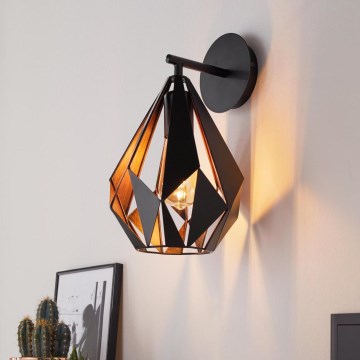 Eglo - Zidna lampa 1xE27/60W/230V
