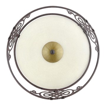 EGLO - Zidna plafonjera 1 x E27/60W antička braon / zlatna