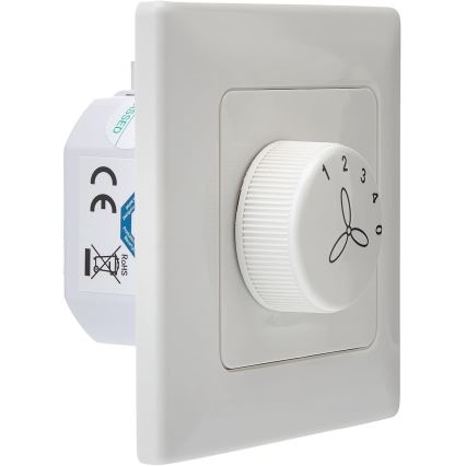 Eglo - Zidni upravljač za ventilator 100W/230V