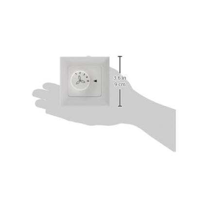 Eglo - Zidni upravljač za ventilator 100W/230V