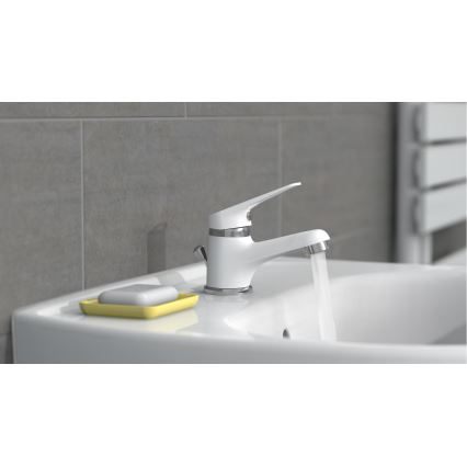 Eisl NI075SCR - Baterija za umivaonik SPEED bela/sjajni hrom