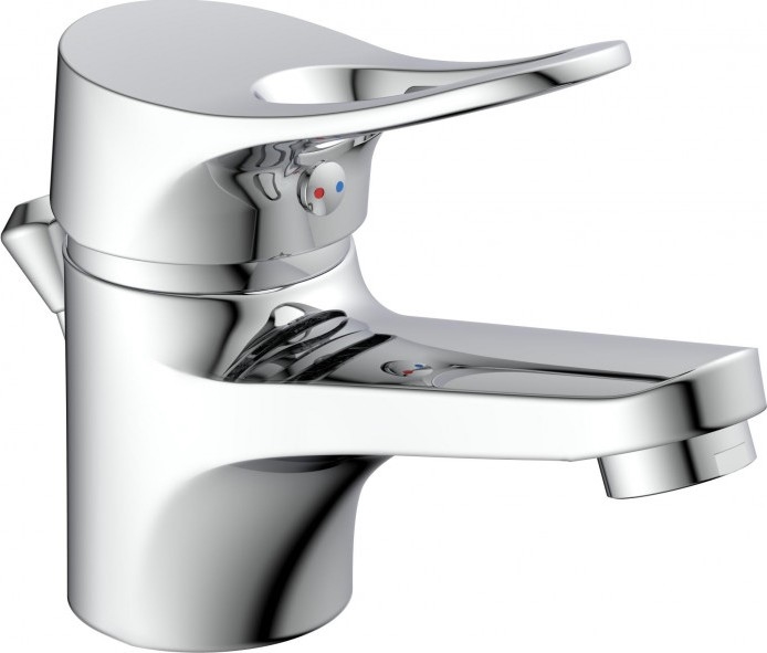 Eisl NI075VECR - Baterija za umivaonik + garnitura za odvod sa prelivom VERONA sjajni hrom