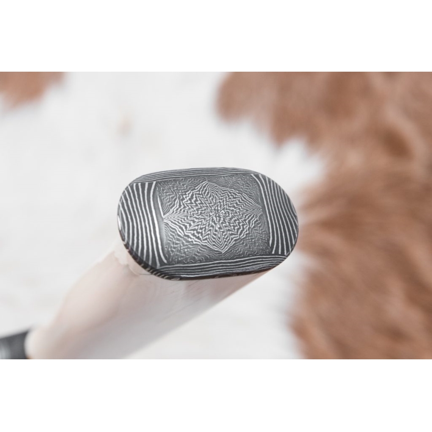 Ekskluzivan damaskuski nož 15 cm mamutski kel