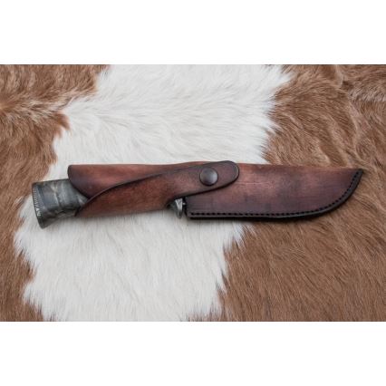 Ekskluzivni damask nož 14 cm jasen