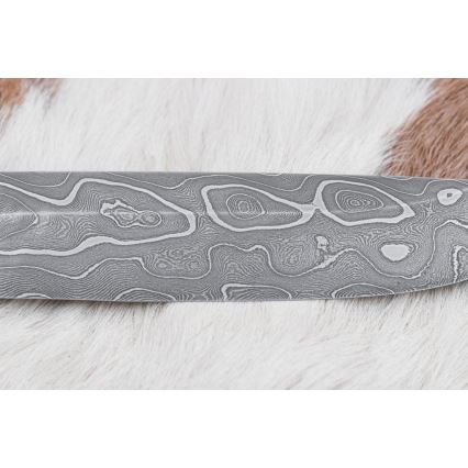 Ekskluzivni damask nož 14 cm jasen