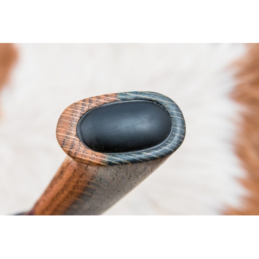 Ekskluzivni damaskuski nož 12,7 cm hrast/ebenovina