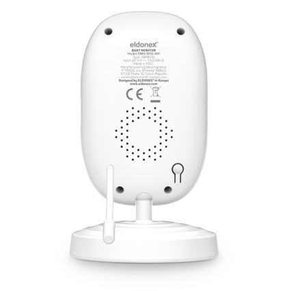 ELDONEX EBM-1010-WH - Monitor za bebe 5V/2000 mAh
