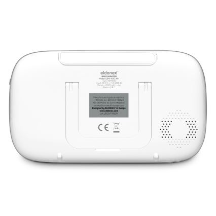 ELDONEX EBM-1010-WH - Monitor za bebe 5V/2000 mAh