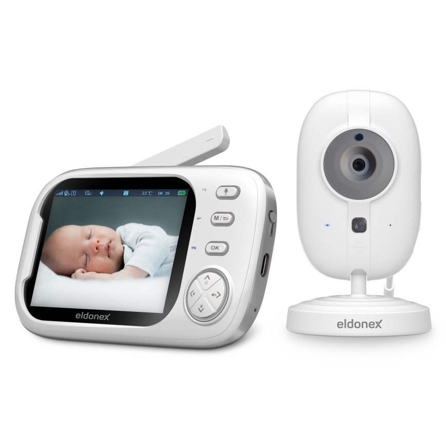 ELDONEX EBM-1010-WH - Monitor za bebe 5V