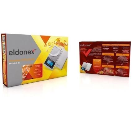 ELDONEX EKS-4040-SL - Vaga visoke preciznosti 2xCR2032 srebrno