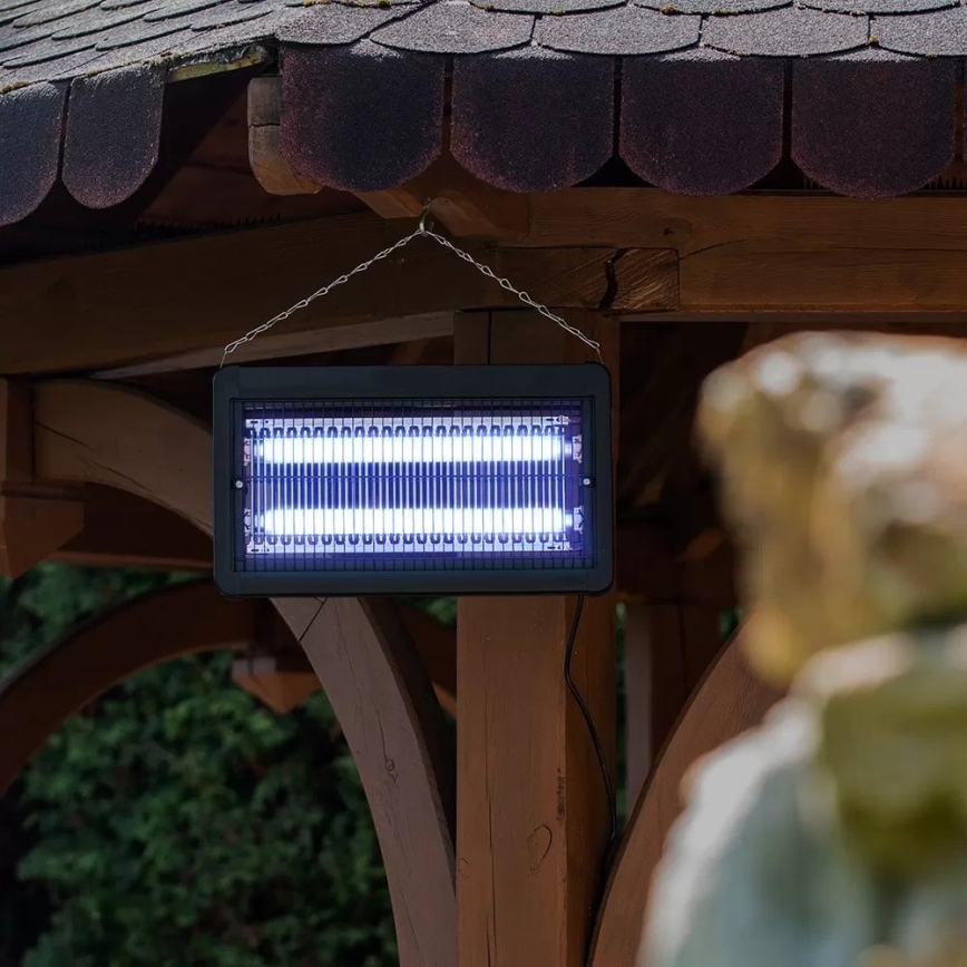 Električna zamka za insekte 2x10W/230V 100 m²