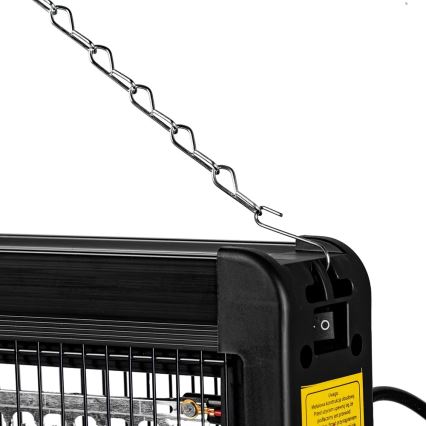 Električni lapač insekata 2x15W/230V, pokriva do 120 m²