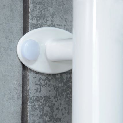 Električni rotirajući sušač za peškire sa termostatom ARABESQUE 196W/230V 81,8 cm IP44 bela