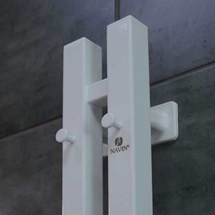 Električni sušač za peškire sa termostatom SILOUETTE 200W/230V 150,6 cm IP44 bela desna