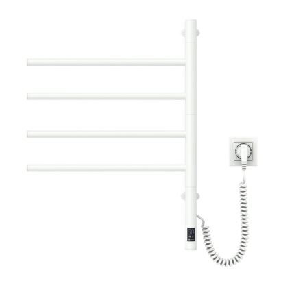 Električno okretno sušilo za peškire sa termostatom ARABESQUE 150W/230V 64,6 cm IP44 bela