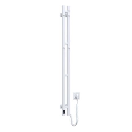 Električno sušilo za peškire sa termostatom SILOUETTE 187W/230V 120,6 cm IP44 bela desna uglast
