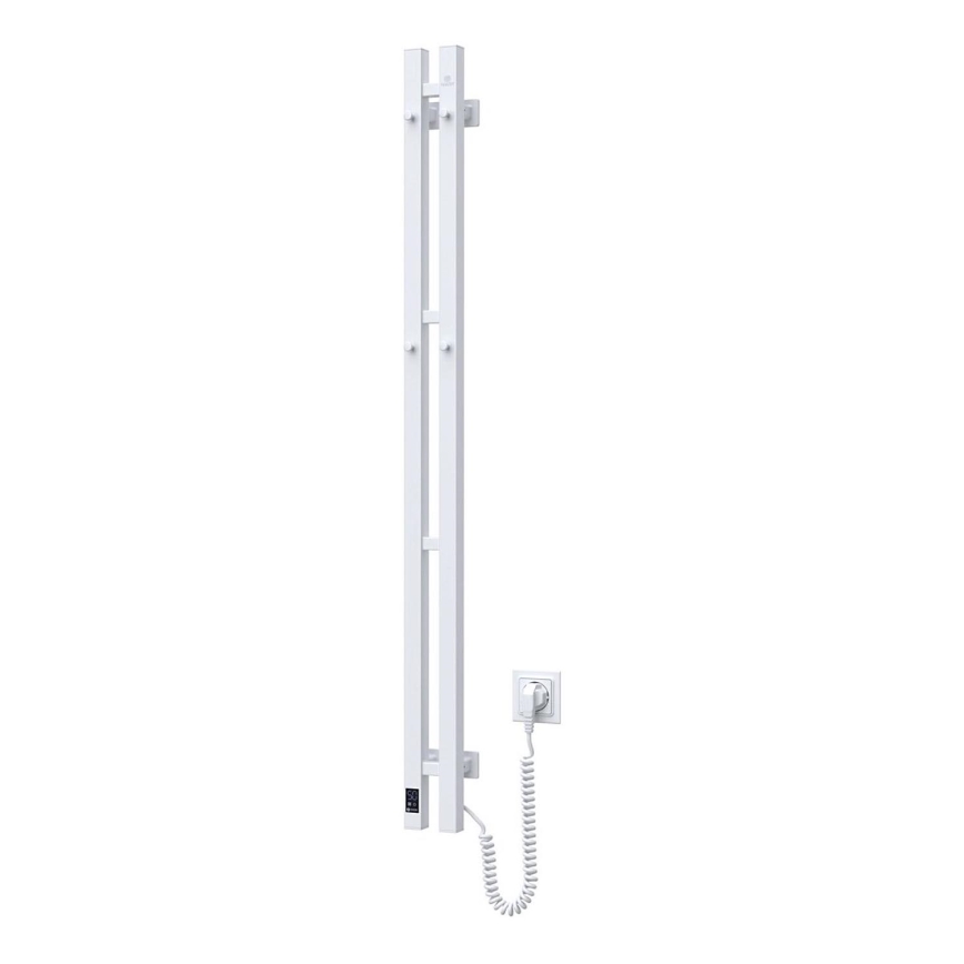 Električno sušilo za peškire sa termostatom SILOUETTE 187W/230V 120,6 cm IP44 bela desna uglast