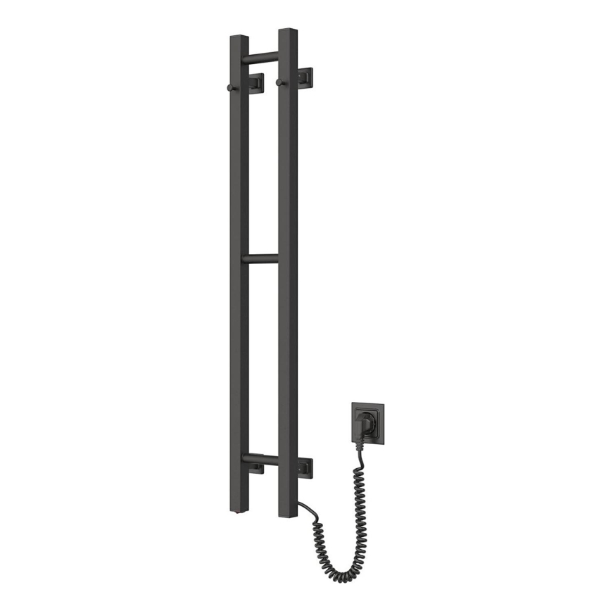 Električno sušilo za peškire SILOUETTE 187W/230V 101,1 cm IP44 crno desna uglast