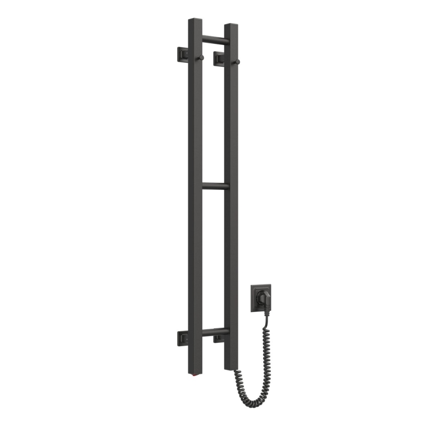 Električno sušilo za peškire SILOUETTE 187W/230V 101,1 cm IP44 crno desna uglast