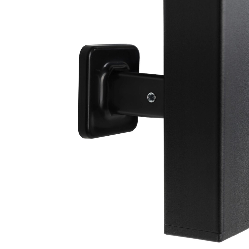 Električno sušilo za peškire SILOUETTE 187W/230V 101,1 cm IP44 crno desna uglast