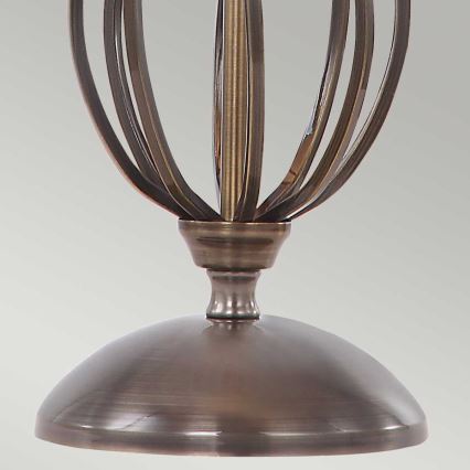 Elstead - Stona lampa ARTISAN 1xE27/60W/230V bronzana
