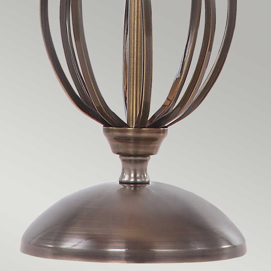 Elstead - Stona lampa ARTISAN 1xE27/60W/230V bronzana