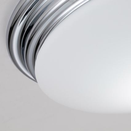 Elstead - LED plafonsko svetlo za kupatilo BROMPTON 1xGX53/5,7W/230V IP44 mat hrom