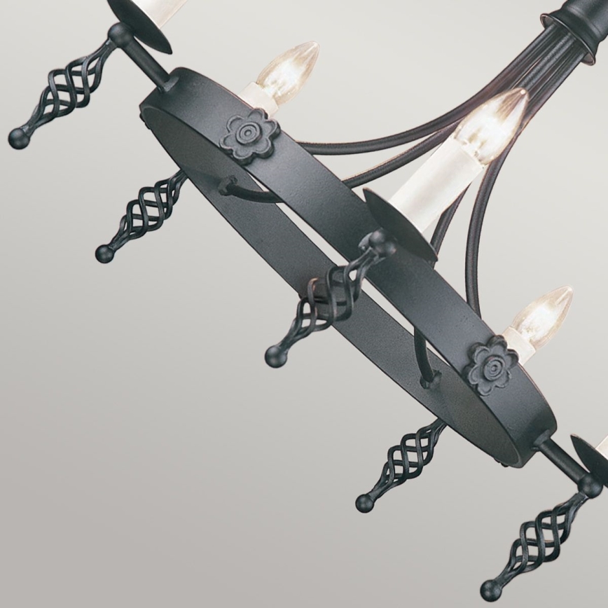 Elstead - Luster na lancu BELFRY 5xE14/60W/230V