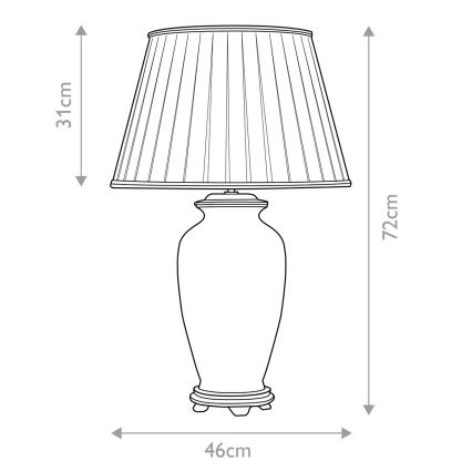 Elstead - Stona lampa PING 1xE27/60W/230V