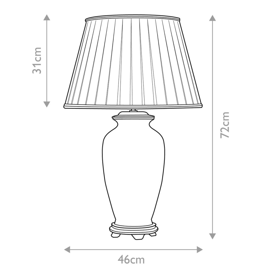 Elstead - Stona lampa PING 1xE27/60W/230V