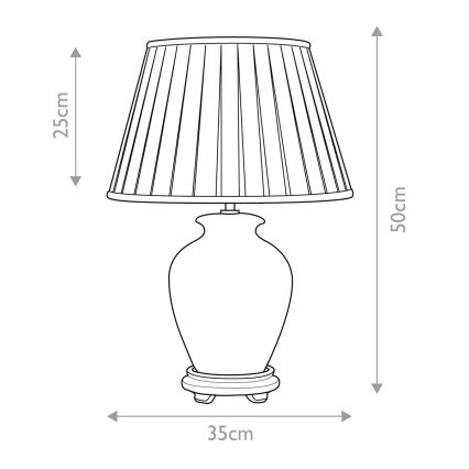 Elstead - Stona lampa SOLING 1xE27/60W/230V