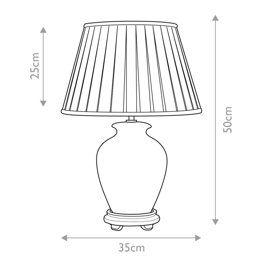 Elstead - Stona lampa SOLING 1xE27/60W/230V
