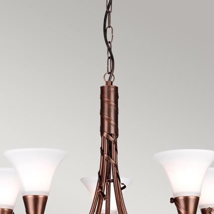 Elstead - Luster na lancu EMILY 5xE14/40W/230V