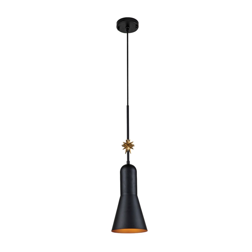 Elstead - Luster na sajli ETOILE 1xE27/60W/230V pr. 17,8 cm crno