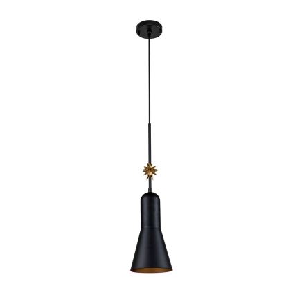Elstead - Luster na sajli ETOILE 1xE27/60W/230V pr. 17,8 cm crno