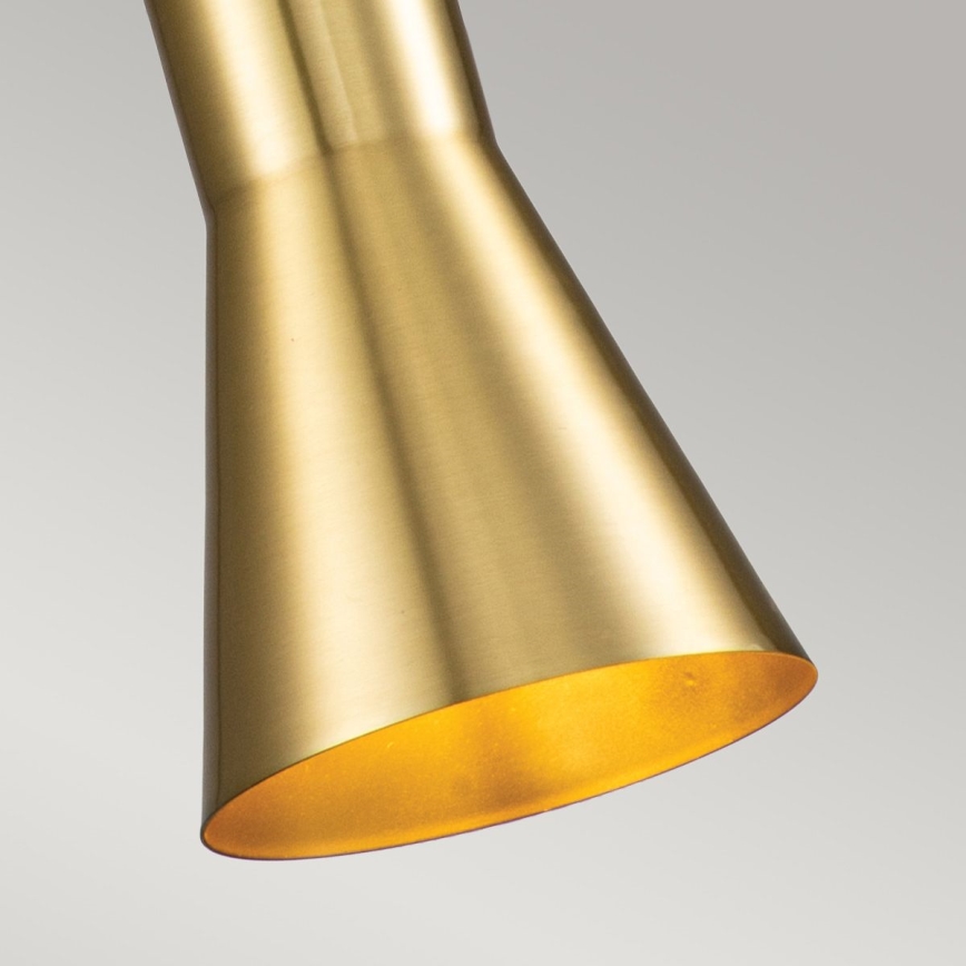 Elstead - Luster na sajli ETOILE 1xE27/60W/230V pr. 13,3 cm zlatna
