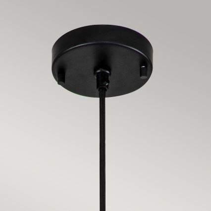 Elstead - Luster na sajli ETOILE 1xE27/60W/230V pr. 13,3 cm crno