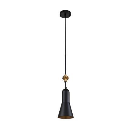 Elstead - Luster na sajli ETOILE 1xE27/60W/230V pr. 13,3 cm crno