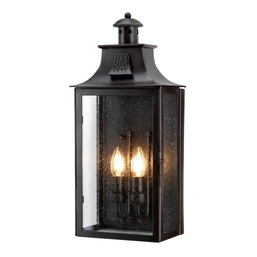 Elstead - Spoljašnja zidna lampa KENDAL 2xE14/60W/230V IP44