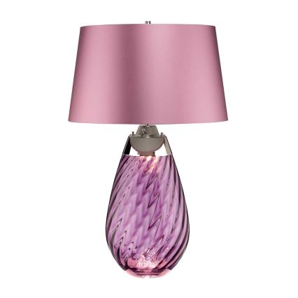 Elstead - LED Stona lampa LENA 1xE27/40W/230V + 1xGU10/7W 74 cm roze