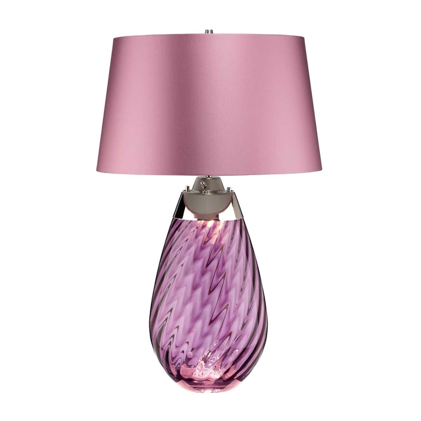 Elstead - LED Stona lampa LENA 1xE27/40W/230V + 1xGU10/7W 74 cm roze
