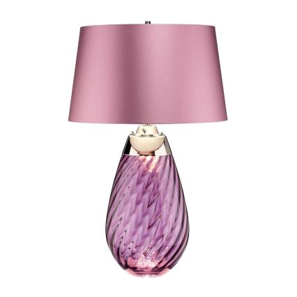Elstead - LED Stona lampa LENA 1xE27/40W/230V + 1xGU10/7W 74 cm roze