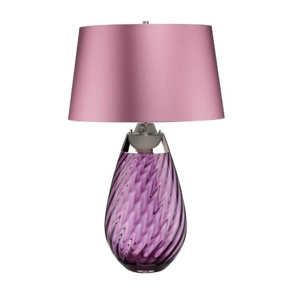 Elstead - LED Stona lampa LENA 1xE27/40W/230V + 1xGU10/7W 74 cm roze