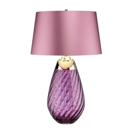 Elstead - LED Stona lampa LENA 1xE27/40W/230V + 1xGU10/7W 74 cm roze