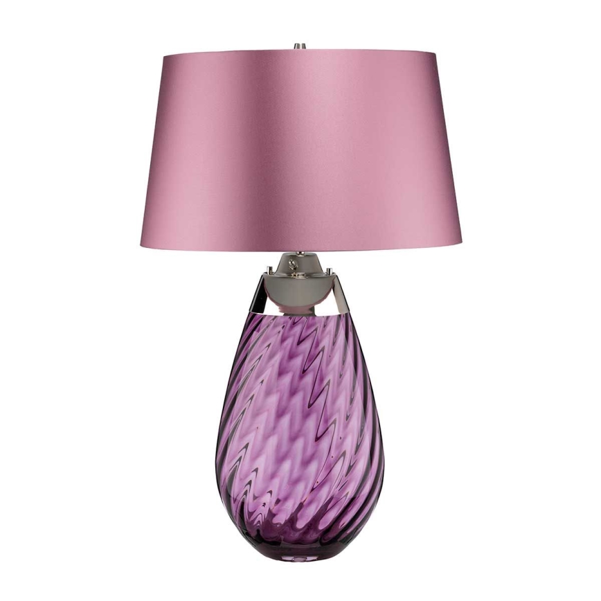 Elstead - LED stona lampa LENA 1xE27/40W/230V + 1xGU10/7W 74 cm ružičasta
